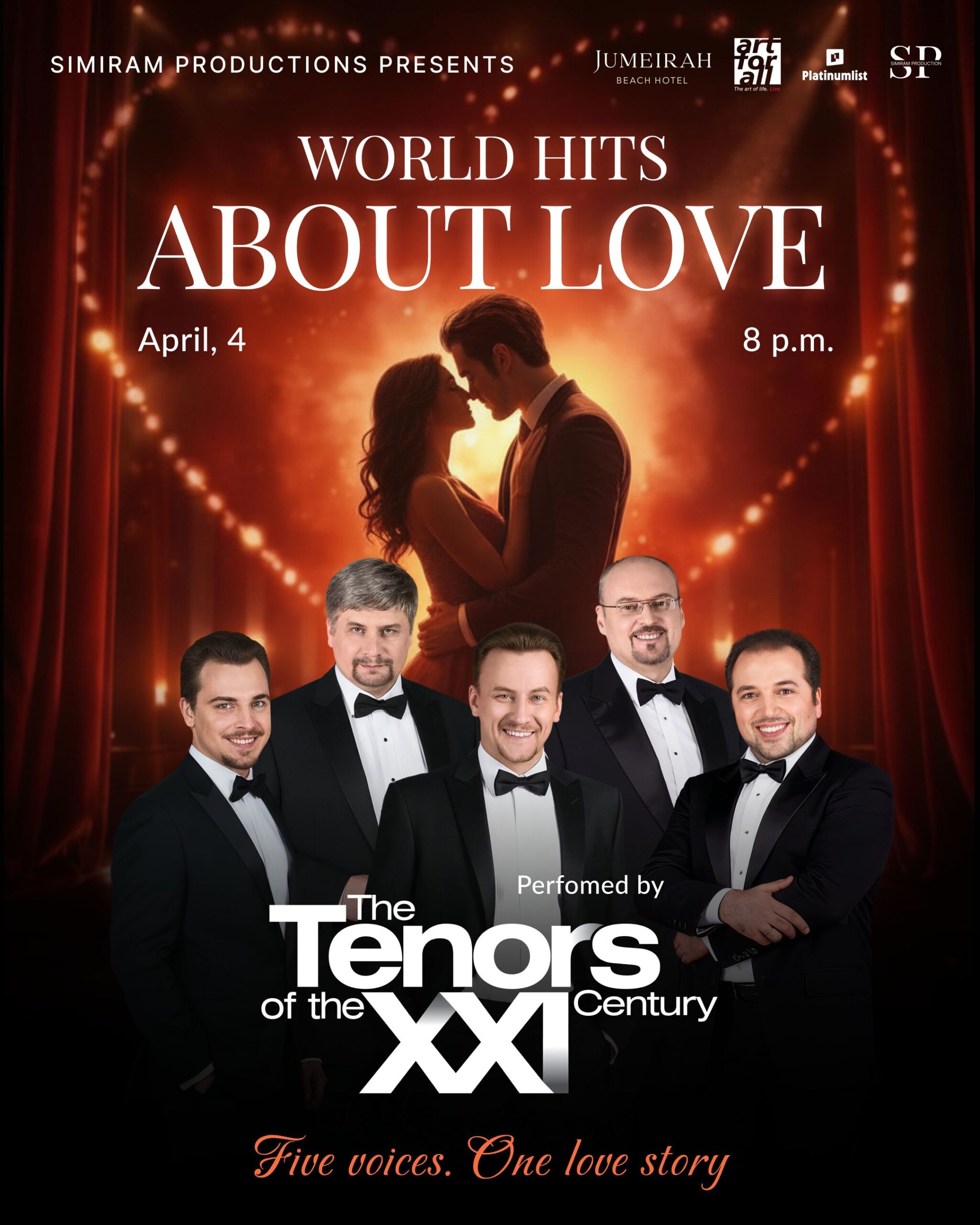 World Hits About Love — The Tenors of the XXI Century