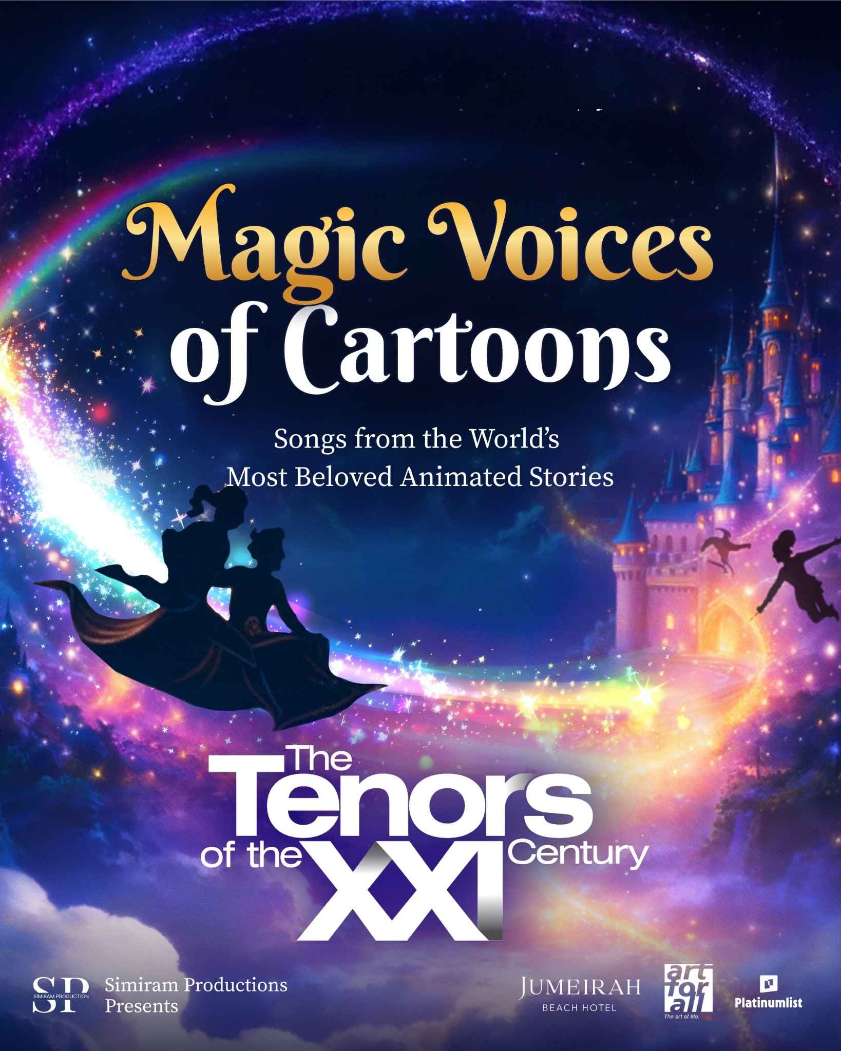 Magic Voices of Cartoons — The Tenors of the XXI Century